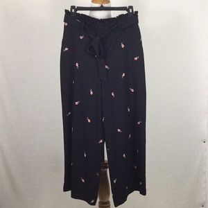 NWT LC Lauren Conrad “Very Berry” pull-on pants